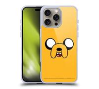 Head Case Designs Officially Licensed Adventure Time Jake The Dog Graphics Gel Case [Military Grade Protection] Compatible with Apple iPhone 16 Pro Max and Compatible with MagSafe