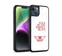 Head Case Designs Officially Licensed Aerosmith Back In The Saddle Again Classics Gel Armour Case [Military Grade Protection] Compatible With Apple iPhone 14 Plus