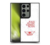 Head Case Designs Officially Licensed Aerosmith Back In The Saddle Again Classics Gel Armour Case [Military Grade Protection] Compatible With Samsung Galaxy S24 Ultra 5G