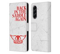 Head Case Designs Officially Licensed Aerosmith Back In The Saddle Again Classics Leather Wallet Case Compatible With Samsung Galaxy A56 5G