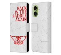 Head Case Designs Officially Licensed Aerosmith Back In The Saddle Again Classics Leather Wallet Case Compatible With Apple iPhone 17