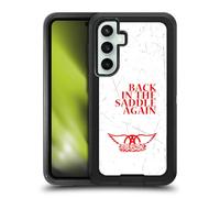 Head Case Designs Officially Licensed Aerosmith Back In The Saddle Again Classics Ultra-Armoured Shockproof Case [Military Grade Protection] Compatible With Samsung Galaxy S23 FE 5G
