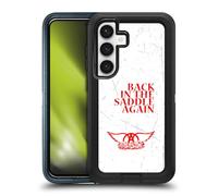 Head Case Designs Officially Licensed Aerosmith Back In The Saddle Again Classics Ultra-Armoured Shockproof Case [Military Grade Protection] Compatible With Samsung Galaxy S24 5G