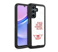 Head Case Designs Officially Licensed Aerosmith Back In The Saddle Again Classics Ultra-Armoured Shockproof Case [Military Grade Protection] Compatible With Samsung Galaxy A15
