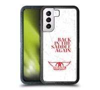 Head Case Designs Officially Licensed Aerosmith Back In The Saddle Again Classics Ultra-Armoured Shockproof Case [Military Grade Protection] Compatible With Samsung Galaxy S21 5G