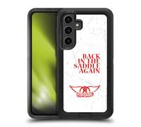 Head Case Designs Officially Licensed Aerosmith Back In The Saddle Again Classics Ultra-Armoured Shockproof Case [Military Grade Protection] Compatible With Samsung Galaxy S24+ 5G