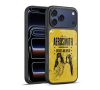 Head Case Designs Officially Licensed Aerosmith Deuces Are Wild Classics Gel Armour Case [Military Grade Protection] Compatible With Apple iPhone 17 Pro Max