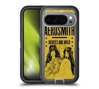Head Case Designs Officially Licensed Aerosmith Deuces Are Wild Classics Ultra-Armoured Shockproof Case [Military Grade Protection] Compatible With Google Pixel 10