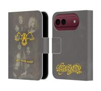 Head Case Designs Officially Licensed Aerosmith Get Your Wings Classics Leather Wallet Case Compatible With Apple iPhone Duo