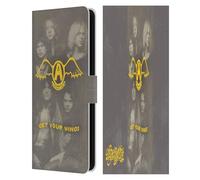 Head Case Designs Officially Licensed Aerosmith Get Your Wings Classics Leather Wallet Case Compatible With Samsung Galaxy S25 FE