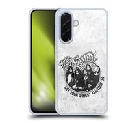 Head Case Designs Officially Licensed Aerosmith Get Your Wings US Tour Black And White Gel Case [Military Grade Protection] Compatible With Samsung Galaxy A36 5G