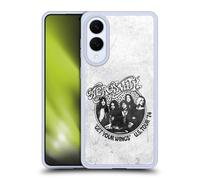 Head Case Designs Officially Licensed Aerosmith Get Your Wings US Tour Black And White Gel Case [Military Grade Protection] Compatible With Samsung Galaxy S25 Edge