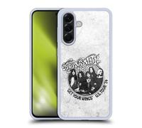 Head Case Designs Officially Licensed Aerosmith Get Your Wings US Tour Black And White Gel Case [Military Grade Protection] Compatible With Samsung Galaxy A56 5G