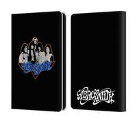 Head Case Designs Officially Licensed Aerosmith Group Photo Vintage Classics Leather Wallet Case Compatible With Amazon Kindle 11th Gen (2024)