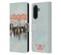 Head Case Designs Officially Licensed Aerosmith Logo Decal Classics Leather Wallet Case Compatible With Samsung Galaxy A17 4G / 5G