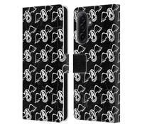 Head Case Designs Officially Licensed Aerosmith Logo Pattern Classics Leather Wallet Case Compatible With Samsung Galaxy A17 4G / 5G