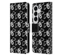 Head Case Designs Officially Licensed Aerosmith Logo Pattern Classics Leather Wallet Case Compatible With Samsung Galaxy S26