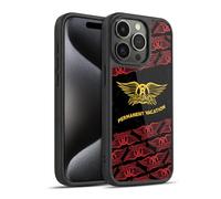 Head Case Designs Officially Licensed Aerosmith Permanent Vacation Classics Gel Armour Case [Military Grade Protection] Compatible With Apple iPhone 15 Pro