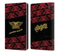 Head Case Designs Officially Licensed Aerosmith Permanent Vacation Classics Leather Wallet Case Compatible With Amazon Fire 7 2022