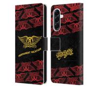 Head Case Designs Officially Licensed Aerosmith Permanent Vacation Classics Leather Wallet Case Compatible With Samsung Galaxy A56 5G