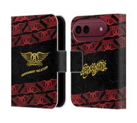 Head Case Designs Officially Licensed Aerosmith Permanent Vacation Classics Leather Wallet Case Compatible With Apple iPhone Duo