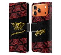 Head Case Designs Officially Licensed Aerosmith Permanent Vacation Classics Leather Wallet Case Compatible With Apple iPhone 17 Pro Max