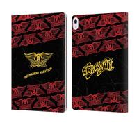 Head Case Designs Officially Licensed Aerosmith Permanent Vacation Classics Leather Wallet Case Compatible With Apple iPad Air 13 2024/2025