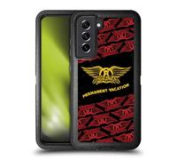 Head Case Designs Officially Licensed Aerosmith Permanent Vacation Classics Ultra-Armoured Shockproof Case [Military Grade Protection] Compatible With Samsung Galaxy S21 FE 5G