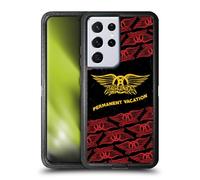 Head Case Designs Officially Licensed Aerosmith Permanent Vacation Classics Ultra-Armoured Shockproof Case [Military Grade Protection] Compatible With Samsung Galaxy S21 Ultra 5G