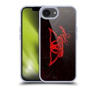Head Case Designs Officially Licensed Aerosmith Red Winged Sweet Emotions Classics Gel Case [Military Grade Protection] Compatible with Apple iPhone 16e and Compatible with MagSafe