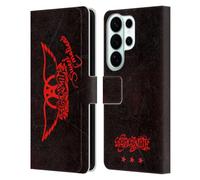 Head Case Designs Officially Licensed Aerosmith Red Winged Sweet Emotions Classics Leather Wallet Case Compatible With Samsung Galaxy S26 Ultra