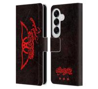Head Case Designs Officially Licensed Aerosmith Red Winged Sweet Emotions Classics Leather Wallet Case Compatible With Samsung Galaxy S26