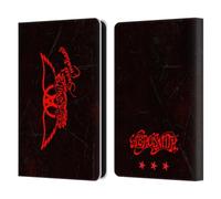 Head Case Designs Officially Licensed Aerosmith Red Winged Sweet Emotions Classics Leather Wallet Case Compatible With Amazon Kindle 11th Gen (2024)
