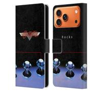 Head Case Designs Officially Licensed Aerosmith Rocks Classics Leather Wallet Case Compatible With Apple iPhone 17 Pro Max