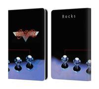 Head Case Designs Officially Licensed Aerosmith Rocks Classics Leather Wallet Case Compatible With Amazon Kindle 11th Gen (2024)