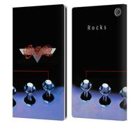 Head Case Designs Officially Licensed Aerosmith Rocks Classics Leather Wallet Case Compatible With Amazon Fire Max 11 2023