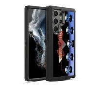 Head Case Designs Officially Licensed Aerosmith Rocks Classics Ultra-Armoured Shockproof Case [Military Grade Protection] Compatible With Samsung Galaxy S22 Ultra 5G