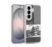 Head Case Designs Officially Licensed Aerosmith The Pump Black And White Gel Case [Military Grade Protection] Compatible with Samsung Galaxy S26 Plus and Compatible with MagSafe