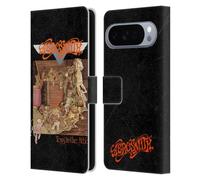 Head Case Designs Officially Licensed Aerosmith Toys In The Attic Classics Leather Wallet Case Compatible With Google Pixel 10 Pro XL