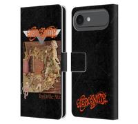 Head Case Designs Officially Licensed Aerosmith Toys In The Attic Classics Leather Wallet Case Compatible With Apple iPhone 17 Air