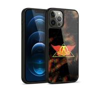 Head Case Designs Officially Licensed Aerosmith Triangle Winged Classics Gel Armour Case [Military Grade Protection] Compatible With Apple iPhone 12 Pro Max