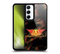 Head Case Designs Officially Licensed Aerosmith Triangle Winged Classics Gel Armour Case [Military Grade Protection] Compatible With Samsung Galaxy A55 5G