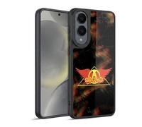 Head Case Designs Officially Licensed Aerosmith Triangle Winged Classics Gel Armour Case [Military Grade Protection] Compatible With Samsung Galaxy S25 Edge