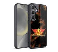 Head Case Designs Officially Licensed Aerosmith Triangle Winged Classics Gel Armour Case [Military Grade Protection] Compatible With Samsung Galaxy S24 5G