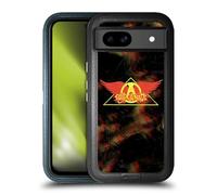 Head Case Designs Officially Licensed Aerosmith Triangle Winged Classics Ultra-Armoured Shockproof Case [Military Grade Protection] Compatible With Google Pixel 8a