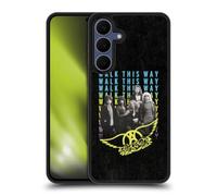 Head Case Designs Officially Licensed Aerosmith Walk This Way Classics Gel Armour Case [Military Grade Protection] Compatible With Samsung Galaxy S25 FE