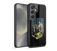 Head Case Designs Officially Licensed Aerosmith Walk This Way Classics Gel Armour Case [Military Grade Protection] Compatible With Samsung Galaxy S24 5G