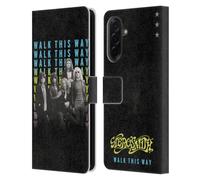 Head Case Designs Officially Licensed Aerosmith Walk This Way Classics Leather Wallet Case Compatible With Samsung Galaxy A36 5G