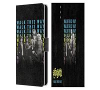 Head Case Designs Officially Licensed Aerosmith Walk This Way Classics Leather Wallet Case Compatible With Samsung Galaxy S25 FE
