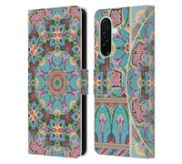 Head Case Designs Officially Licensed Aimee Stewart Art Deco Mandala Leather Wallet Case Compatible With Samsung Galaxy A26 5G